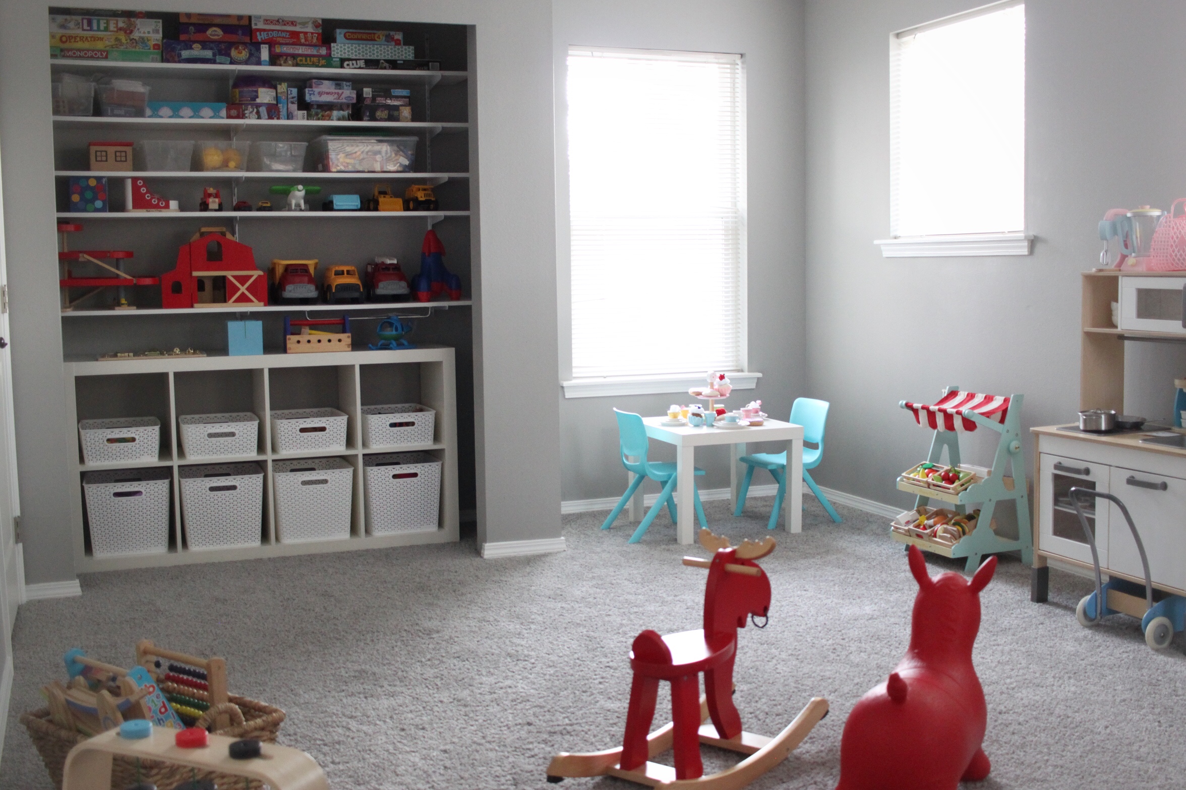 Creating an Inviting and Organized Montessori Inspired Playroom - Rain ...